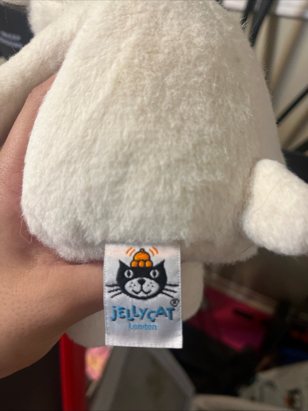 Jellycat white whispit panda - Picture 2 of 3